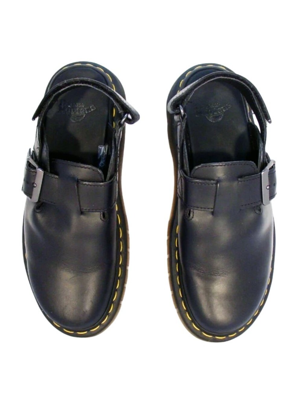 DR. MARTEN'S Jorge II $180 Leather Heel Strap Clogs Mules Unisex - 39 M7 L8 - Picture 9 of 9